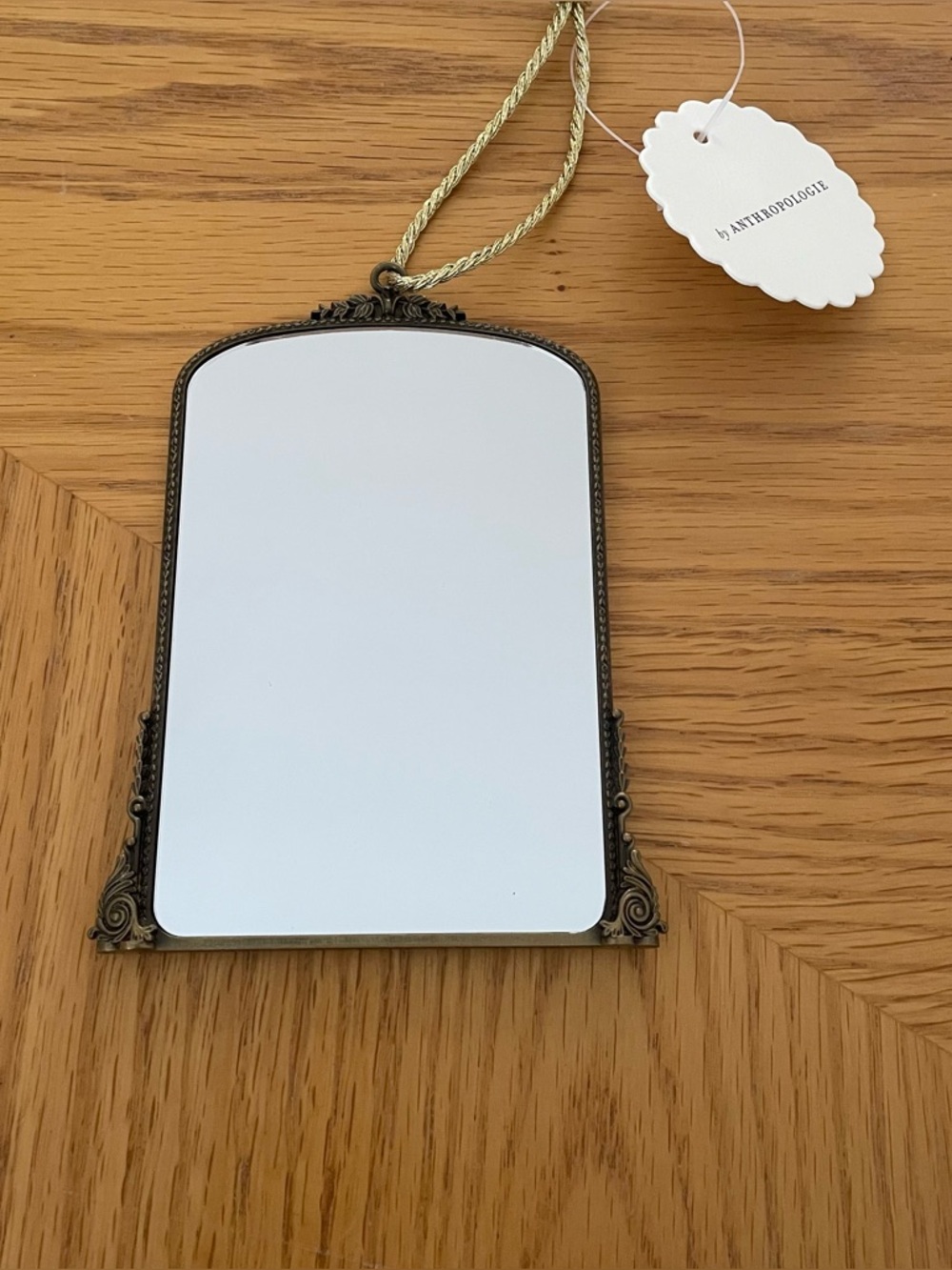 Anthropologie 2021 Gleaming Primrose Mirror Ornament